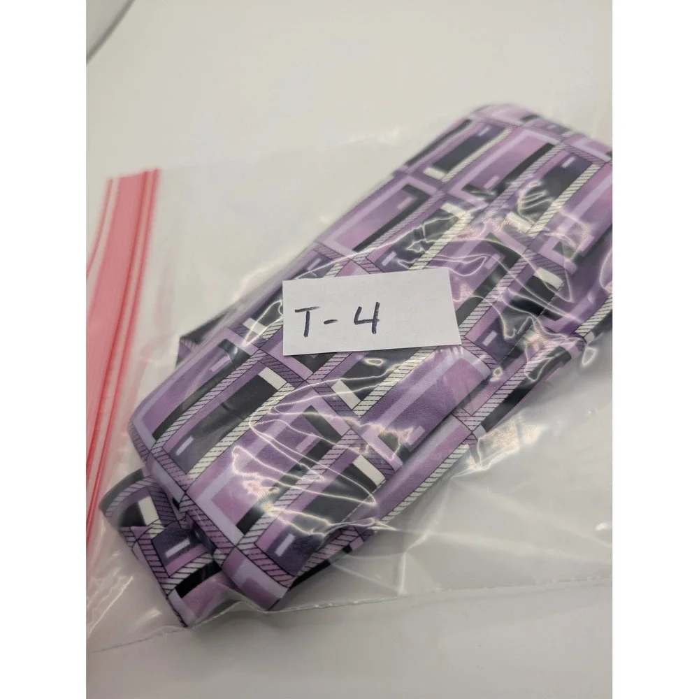 Arrow Necktie Mens Purple Geometric Abstract Rectangle Classic Polyester Tie